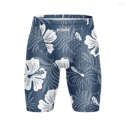 Herren Badebekleidung Herren Badeanzug Schwimmwehstand Professionelle Schwimmbrandshorts Sommerstrand Strandstrumpf Schnelle Trockensportarten