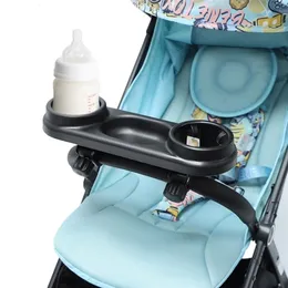 Barnvagnsdelar Tillbehör Baby Barnvagn Middagsbord Tray Accessories Plate Handstöd maträtt för småbarn Spädbarn Girls Boys Milk Bottle Cup 230812