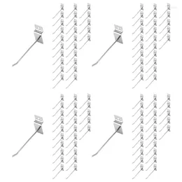 Kitchen Faucets JFBL 100 X Slatwall Single Hook Pin Shop Display Fitting Prong Hanger 100Mm