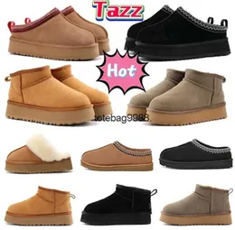 Australia Boots Boots 2023 Women Snow tazz tasmans Slippers winter ultra mini platform Boot men Designer Ankle booties fur slides Sheepskin 2023 new