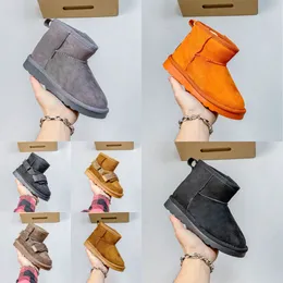 barnstövlar australien sko lågt barn sneakers vinter barn designer småbarn tränare pojkar pojkar pojke flicka barn storlek utomhus boot 26-35 y7qa#