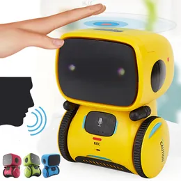 ElectricRC Animals Voice Remote Control Robots for Kids Boys 2 To 4 Years Old Girls Children Gift Rc Electric Toy Touch Sensing Dancing Light Music 230812