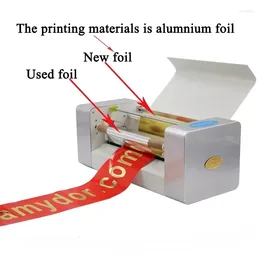 Digital Ribbon Printer Satin Printing Machine Stamping Foil