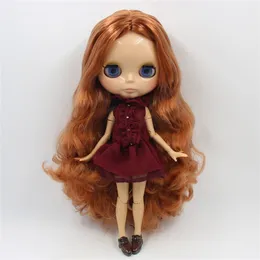 Dolls ICY DBS Blyth doll 16 bjd tan skin joint body shiny face 30cm toy girls gift 230814