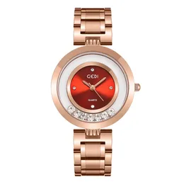 Zegarek damski Quicksand Diamond Light Luksusowy Women Sense Sense Sense Stal Waterproof Waterproof z kwarcem i8