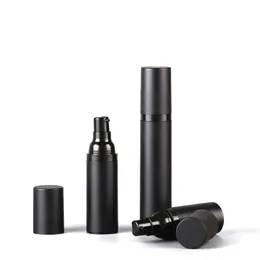 30 50ml 고급 무광택 프로스트 로션 15ml Airless Cosmetic Packaging Pump 플라스틱 병 30 50ml 스킨 케어 BMSWJ