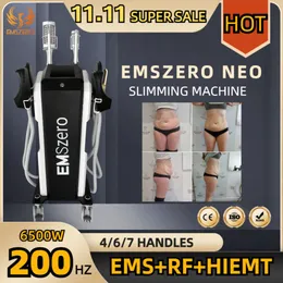 EMSZERO ROLOS VERTICAIS 30000 Redução de celulite de frequência Alta intensidade 14Tesla 6500W Máquina de escultura no corpo de estimulação muscular