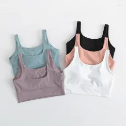 2023New Yoga Opfit U-Back Full Coverage Running Sport Bras Wear Women Soild High Impact Push Up 운동 피트니스 작물 탑 Brassiere