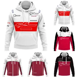 F1 Hoodie 2023 New Formula 1 Team Hoodies Racing Fans Hooded Sweatshirt Spring Autumn Men's Oversized Extreme Sports Zip Up Hoodie