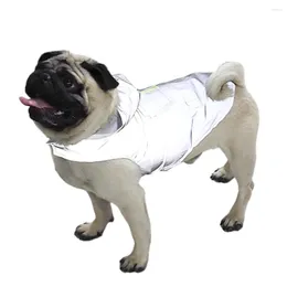 犬アパレルXL-6XLフルリフレクティブレインコート防水ペットペットペットペット衣服