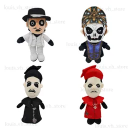 25 cm Nuovo cardinale Copia Plush Godmaster Red Godmaster Peluga Impiegato PP Cotton Ghost Singer Accordata Anime periferiche Peluche Dendi per bambole T230815