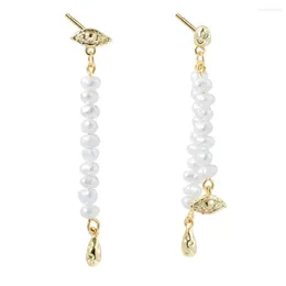 Brincos do garanhão WPB S925 STERLING Women Women Pearl Charme