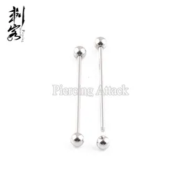 Labret Lip Piercing Jewelry 14 Gauge Basic Industrial Bablante Body 32mm42mm 230814