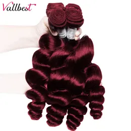 99j bundle a onde sciolte capelli umani bundle borgogni color ombre brasiliano bundle da 32 pollici a onde sciolte