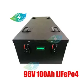 high safety LiFePO4 96v Lithium Battery Pack 100ah For Electric Motorcycle Scooter/Ebike/Dirt Bike/Coche Electrico/Ev Car Motor