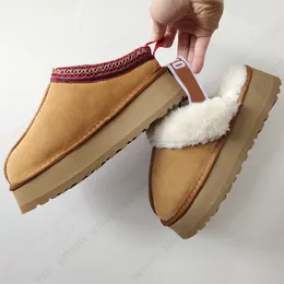 مصمم النعال النعال أستراليا منصة النعال UG Scuffs Wool Sheepes Sheeping Fur Leather Real Classic Classic Women Outside Tazz Mini Snow Boots