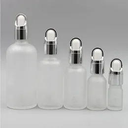 5 10 15 ml de vidro transparente giratório de gotas de óleo essencial com conta -gotas 20 30 50 ml de essência líquida Recipiente cosmético S hvaei