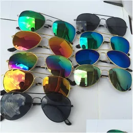 Sunglasses 28 Styles 2021 Designer Children Girls Boys Kids Beach Supplies Uv Protective Eyewear Baby Fashion Sunshades Glasses E100 Dhgn2