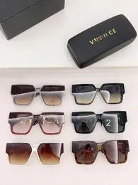 2023 óculos de sol de designer para homens de óculos femininos polarizados UV Protectio Lunette Gafas de Sol Shades Goggle With Box Beach Sun Moda Small Moda Sunglasses