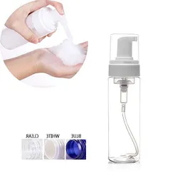 200 ml Foaming Plastic Pump Bottle Soap Foam Dispenser-Refillable Portable Empty Foaming Hand Soap Suds Dispenser Bottle Travel Mini Si Pfxp