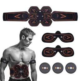 Outros itens de massagem EMS abdomen treinador muscular ABS estimulador de tonificação muscular Toning Belt Belt Home Gym Office Fitness Arm/Leg Vibration Fitness Massager 230815