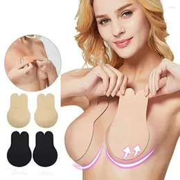 2023 NEW Yoga Outfit Women Women Spinge Up Rhras Invisible Bras Adesiva Auto adesivo Bra senza spalline reggiseno riutilizzabile Sticky Lift Tape Coperchio Capivo