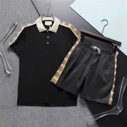 남성 트랙 슈트 Tshirt Polo Mens Tracksuits 여름 캐주얼 패션 디자이너 Tracksuits Tops 남자 바지 조깅 통기성 스포츠웨어 바지 2 피스 정장 크기 M-3XL