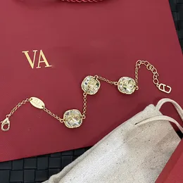 Designer di gioielli per donna Bracciale da uomo Braccialetti in oro alla moda Tendenza classica Diamante Premium Regali eleganti di alta qualità