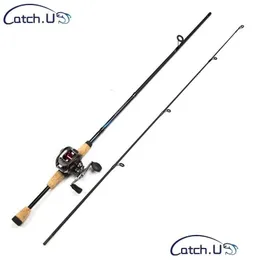 Spinning Rods Catch U 1 7M 8M Fishing Rod Carbon Fiber Casting Pole Bait Weight 6 12G Reservoir Pond Fast Lure 230214 Drop Delivery Dhuty