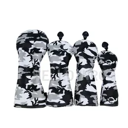 Other Golf Products Club Header For 1 Driver 3 5 Fairway Wood Head Camouflage Pattern 4Pcs/Set Grey 220613 Drop Delivery Sports Outdo Dhkb6