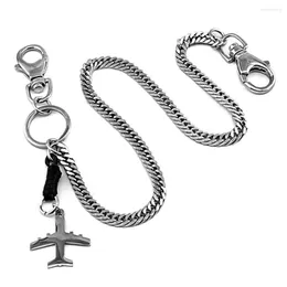 Keychains Never Fade Stainless Steel Wallet Chain Pants Jeans Key