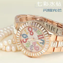 Orologi da polso autentico melissa forma femminile colorate star digitali Trend di moda Diamond orologio