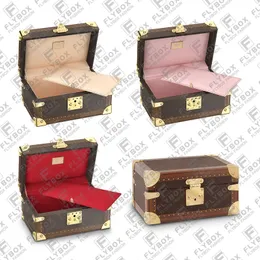 M20292 M10138 M47023 Coffret Tresor 24 Custodia per cosmetici Scatola per gioielli Borsa da toilette Borsa da donna Moda di lusso Designer Borsa di alta qualità Consegna veloce