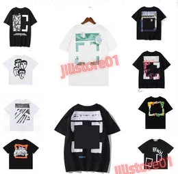 Designers T Shirt Mens Womens DesignersOFF T-shirts Loose Tees Tops Man Casual Shirt Luxurys Clothing Streetwear Shorts Sleeve Polos Tshirts Size S-X Offs WhitE nm4