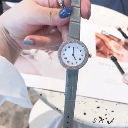 Diamond Women Watches Luxury Lady Wirstwatches Designer 30 mm 316L Zespół ze stali nierdzewnej Kwarcowy zegarek na damskie Walentynki Prezent Mother's Day