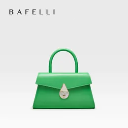 Torby wieczorowe Bafelli 2023 Bag damskiej mody luksusowy projektant oryginalny stylowy skórzany torebka popularna impreza zwykła torebka 230814