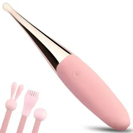 Sex Toy Masseur Masturbation Féminine Clitoris Vibrateur Anal G Spot Baguette Urètre Stimulation Mamelons Massage Produits pour Adultes pour Femmes