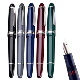 Fountain Pens Majohn P136 Fountain Pen EF/F/M/Flat Nib 20 Ink Windows Windows Pisanie Office Pen 230814