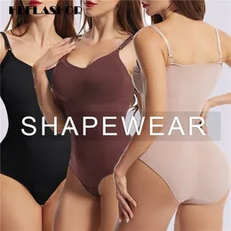 Frauen Shaper Slimming BodySuit Shapewear Postpartum Korsett Slips Wide Gurne Body Modeling Unterwäsche Butt Lift Control Höhen 230815