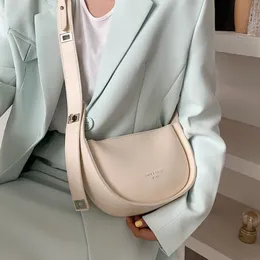 Akşam Çantaları Burmin Sökme Kadınlar İçin Küçük Crossbody 2023 Trend Tasarımcı Yarı Direktif Omuz Çantası PU Deri Deri Bayanlar Çantalar ve Çantalar 230814