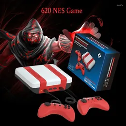 Controller di gioco 620 Mini Red and White Console Video Game Dispositivi a 8 bit Plug Play Play Support Formato video PAL/NTSC