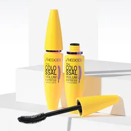 Szopy 4 rzęsy głowicy Wydłużanie tuszu do rzęs wodoodpornych długotrwałych rzęs czarnych rzęs przedłużenie Make Up Mascaras E329