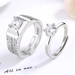 Luxury Bvlgr top jewelry accessories designer woman Men's Simulated Diamond Ring Fashion Dominant Business Ring Wedding Ring Simple 3A Zircon Open Ring high quality