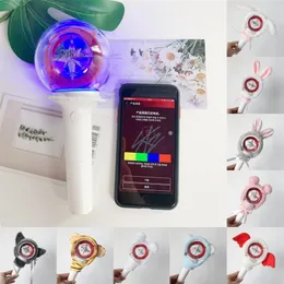 LED Light Sticks Lightstick Modna KPOP Błądzona światła dla dzieci z Bluetooth Concert Lampa Lampa Glow Light Stick Flash Lampa Wentylatory Kolekcja 230814