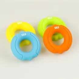 Finger Mark Grip Power Circle GRIP Force Device Tire Gummi Ring Practice Handstyrka Flexibel tränare Grip Force Circle Finger Silicone