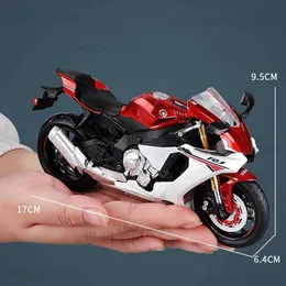 Yamaha YZF R1 YZZFR1 Racing Motorcycle Simulation Toy Car With