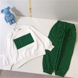 Set di abbigliamento per ragazzi per bambini abiti casual 2023 BASSI FRITTURA OTTIVITTI per le vacanze Fall Cartoon a maniche lunghe pantaloni da camicia a maniche lunghe 100 cm-160 cm K010