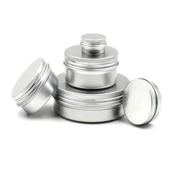 5ml 10ml 15ml 20ml 30ml 50ml 100ml Aluminum Tins Cosmetic Container Empty Cream Jar Aluminum Jars Tpggj