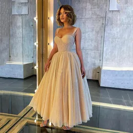 Parti Elbiseleri Berylove 2023 Moda Tül Tatlım Balo Ayak Bileği Uzunluğu Resmi Gece Elbise Klasik Korse Elbise