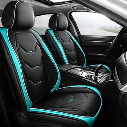 Car Seat Covers CRLCRT Leather Universal Cover For MINI All Model COUNTRYMAN PACEMAN CLUBMAN COUPE JCW-CLUBMAN JCW-COUNTRYMAN Auto Styling